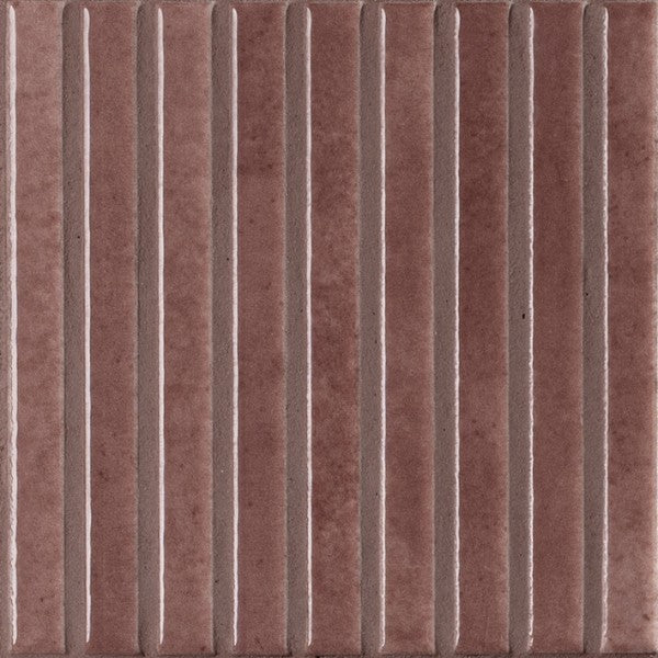Shallow Aubergine Kit Kat Gloss Porcelain Tiles tile