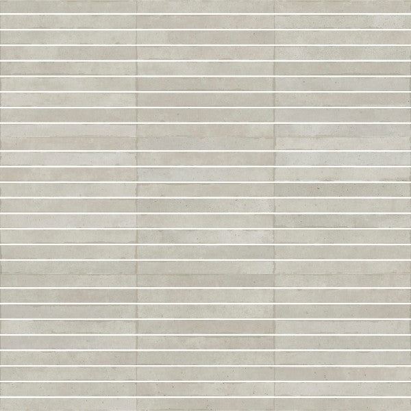 Shallow Bone Kit Kat Gloss Porcelain Tiles in a room setting