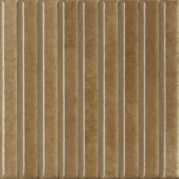 Shallow Caramel Kit Kat Gloss Porcelain Tiles tile