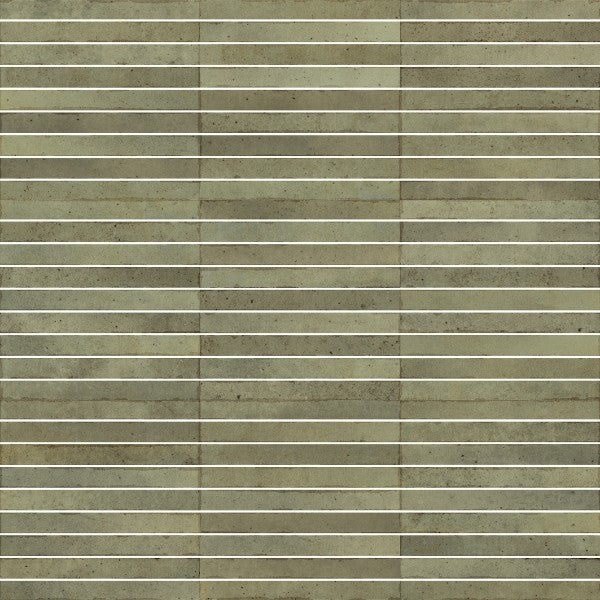 Shallow Musk Kit Kat Gloss Porcelain Tiles in a room setting