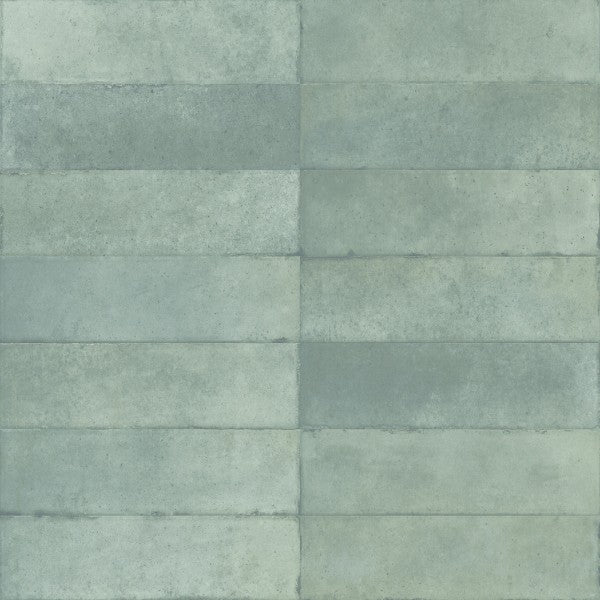 Shallow Turquoise Gloss Porcelain Subway Tiles tile