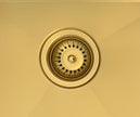Lavello Sink Strainer and Waste Plug Basket with Stopper - Tiger Bronze