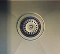 Lavello Kitchen Sink - One & Half Bowl 670 x 440 - PVD Brushed Nickel