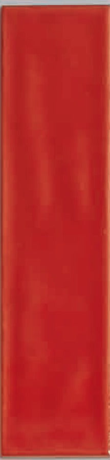 Slash Red Subway Tiles 75x300mm