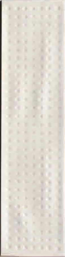 Slash White Dot Subway Tiles 75x300mm