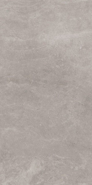 Snow Light Grey Matt Marble Look Porcelain Tiles 300x600mm in a room setting