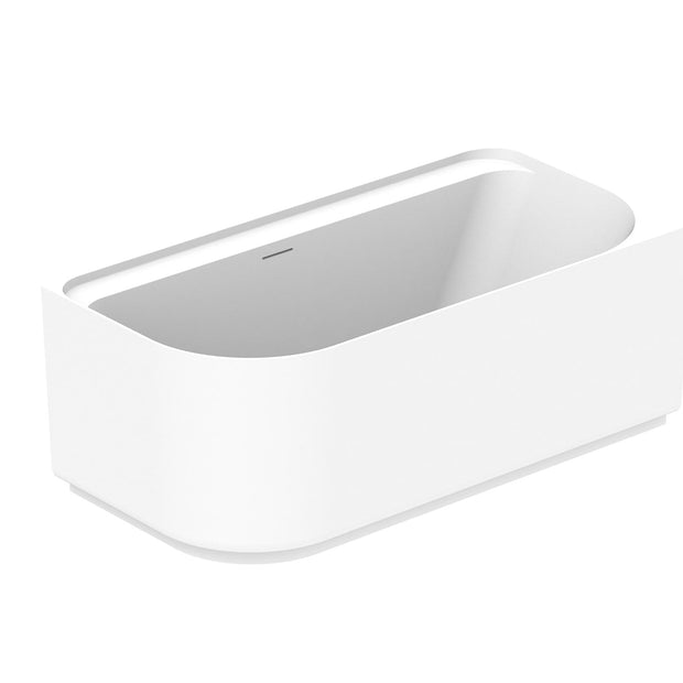Solace 1500 Right Corner Matte White Bath
