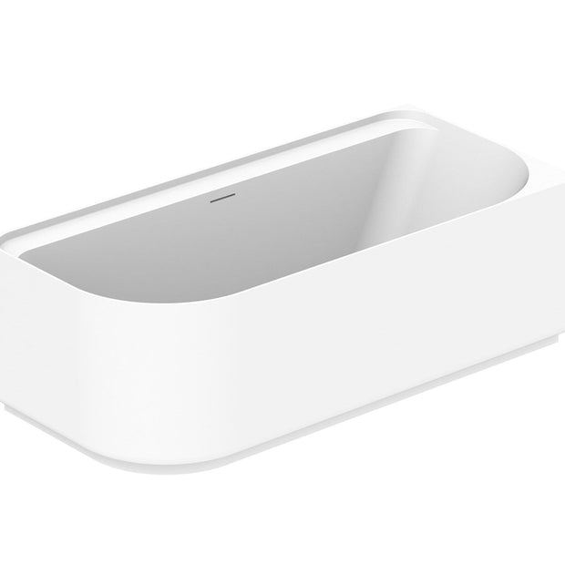 Solace 1700 Right Corner Matte White Bath