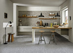Sparkle Coffee Matt Terrazzo Look Porcelain Tiles 298x600mm in a room setting
