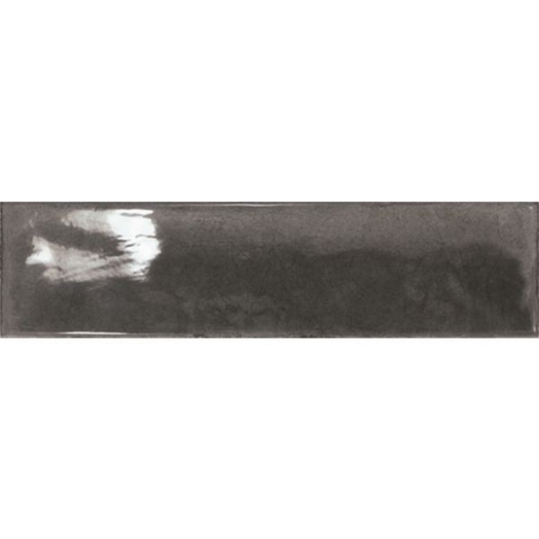 Splendours Black Gloss Ceramic Subway Tiles tile
