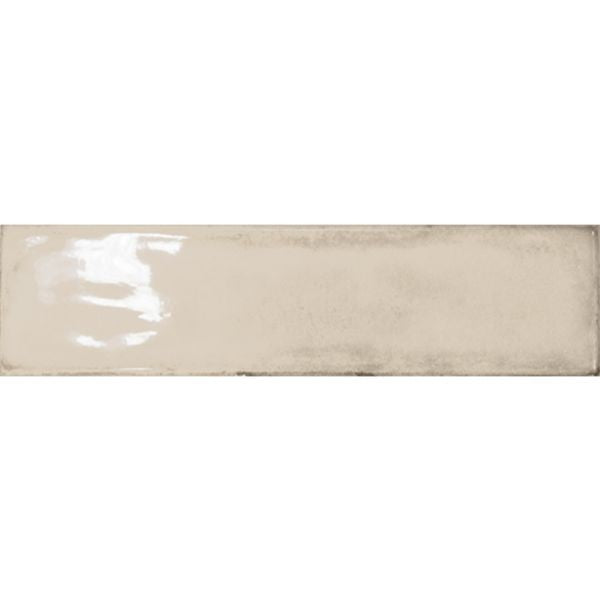 Splendours Cream Gloss Ceramic Subway Tiles tile