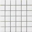 Square White Matt Porcelain Mosaic tile