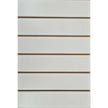 Stackbond White Matt Porcelain Mosaic 45x195mm in a room setting