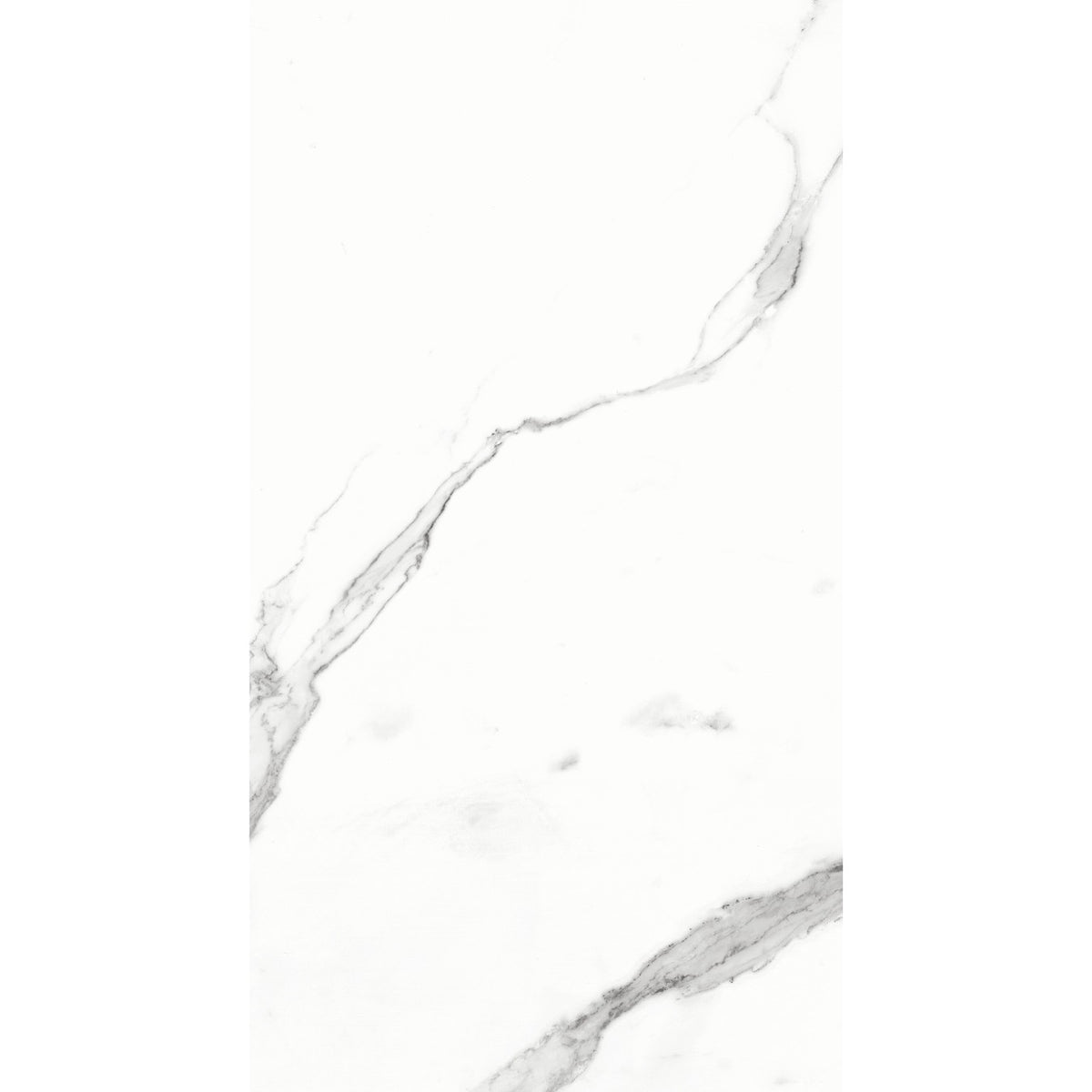 Statuario Bianco Matt Marble Look Porcelain Tiles 300x600mm tile