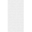 Stellar White Subway Decor Matt Ceramic Tiles tile