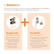 Vivid MKII SwitchMix Shower / Bath Diverter Mixer Pin Up (Fit-Off Kit Only)