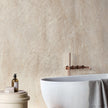 Taj Mahal Amber Matt Stone Look Porcelain Tiles 600x600mm in a room setting