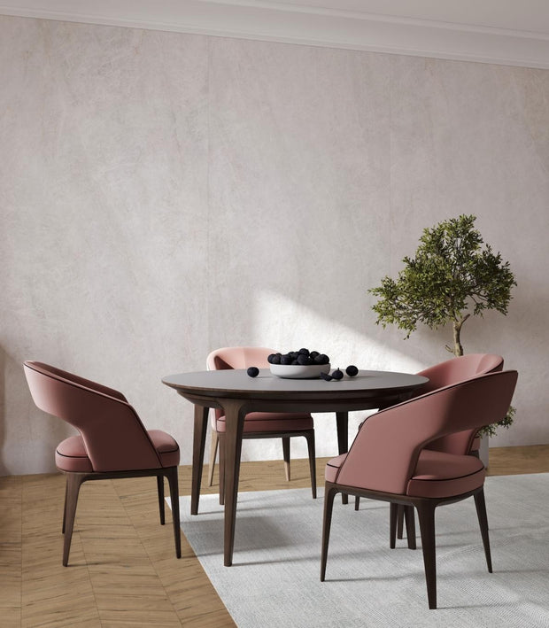 Taj Mahal Shell Matt Stone Look Porcelain Tiles 600x1200mm in a room setting
