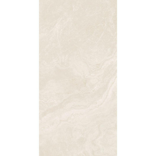 Time Finland Beige Satin Marble Look Porcelain Tiles tile