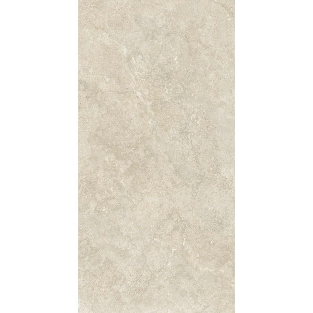 Traverpro Earth Cross Cut Matt Travertine Look Porcelain Tiles 600x1200mm tile