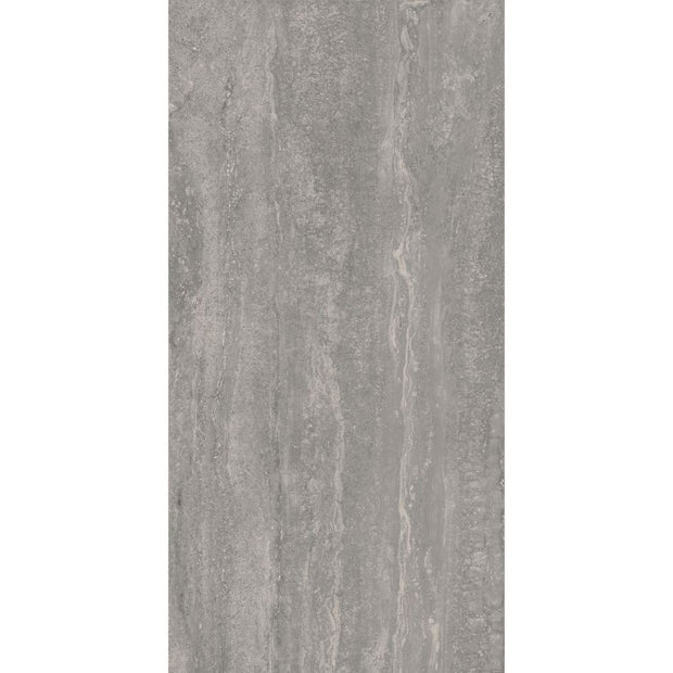 Traverpro Grey Vein Matt Travertine Look Porcelain Tiles tile