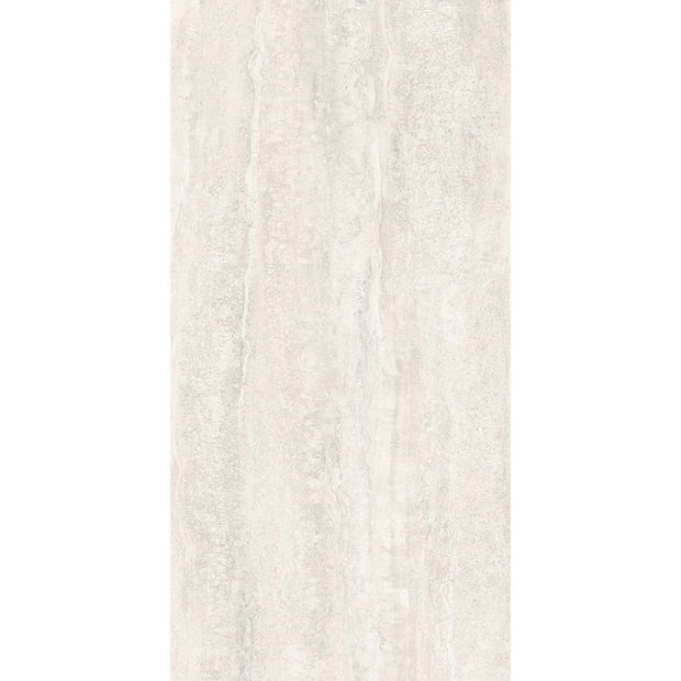 Traverpro White Vein Matt Travertine Look Porcelain Tiles tile