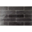 Tribeca Basalt Gloss Porcelain Subway Tiles tile