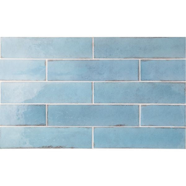 Tribeca Watercolour Gloss Porcelain Subway Tiles tile