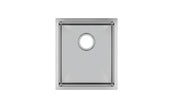 Navona TWM12 Handmade Single Bowl Sink 390 x 450 x 215mm Stainless Steel