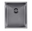 Navona TWM12 Handmade Single Bowl Sink 390 x 450 x 215mm Gunmetal Black