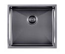 Navona TWM5 Handmade Single Bowl Sink 510 x 450 x 230mm Gunmetal Black