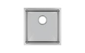 Navona TWM8 Handmade Single Bowl Sink 440 x 440 x 205mm Stainless Steel