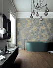 Universal Tropical Feature Matt Porcelain Tiles in a room setting