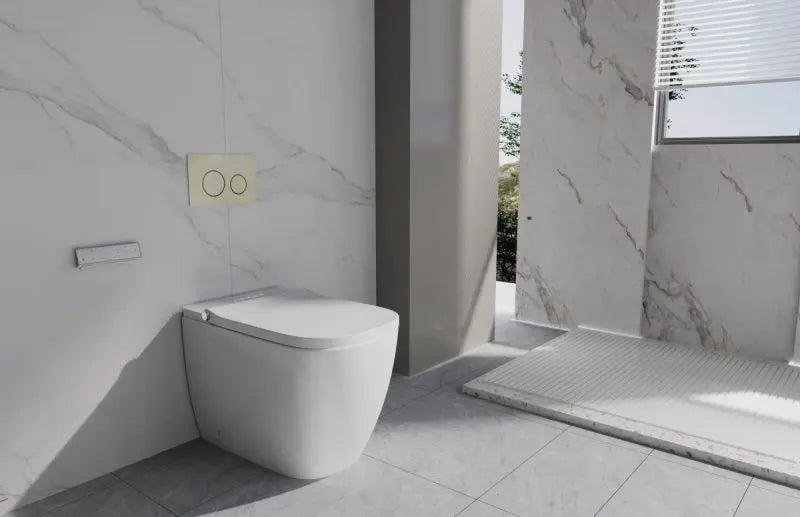 Novus Soft Square Floor Standing Smart Bidet Toilet Suite