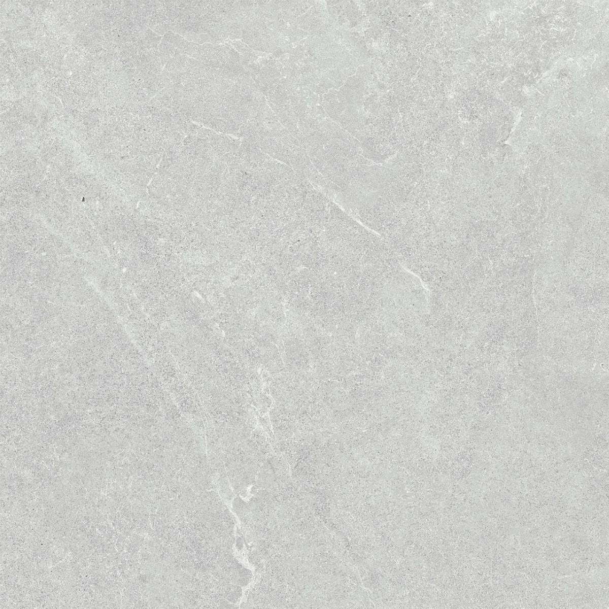 Venus Light Grey Matt Stone Look Porcelain Tiles 600x600mm tile