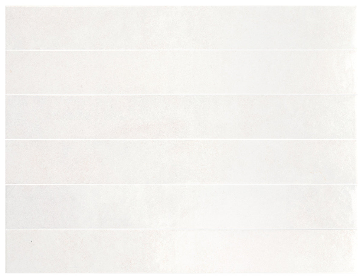 Verticale Clean Gloss Porcelain Subway Tiles 50x400mm tile