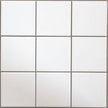White Gloss Ceramic Wall Tiles 100x100mm tile