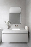 Round Guest Towel Rail - Champagne