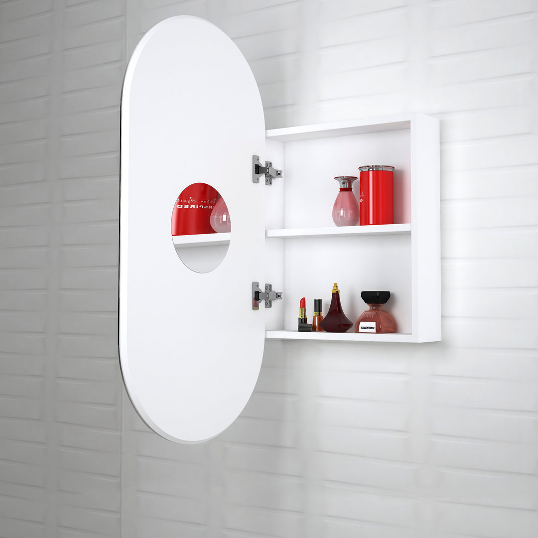 Noosa Oval Shaving Cabinet Door only SOV9045D