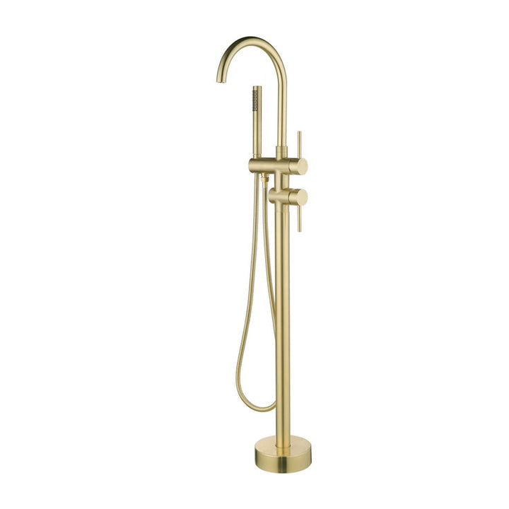 Pavia Free Standing Bath Spout Brushed Gold PFSBMBG