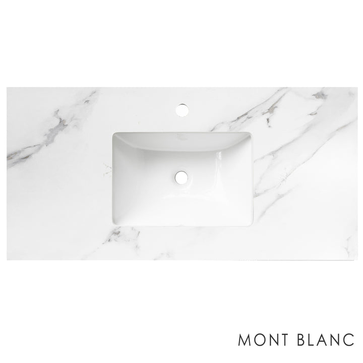 Satin White Noosa 900 Mont Blanc Under Mount NS900WSTCA-UB