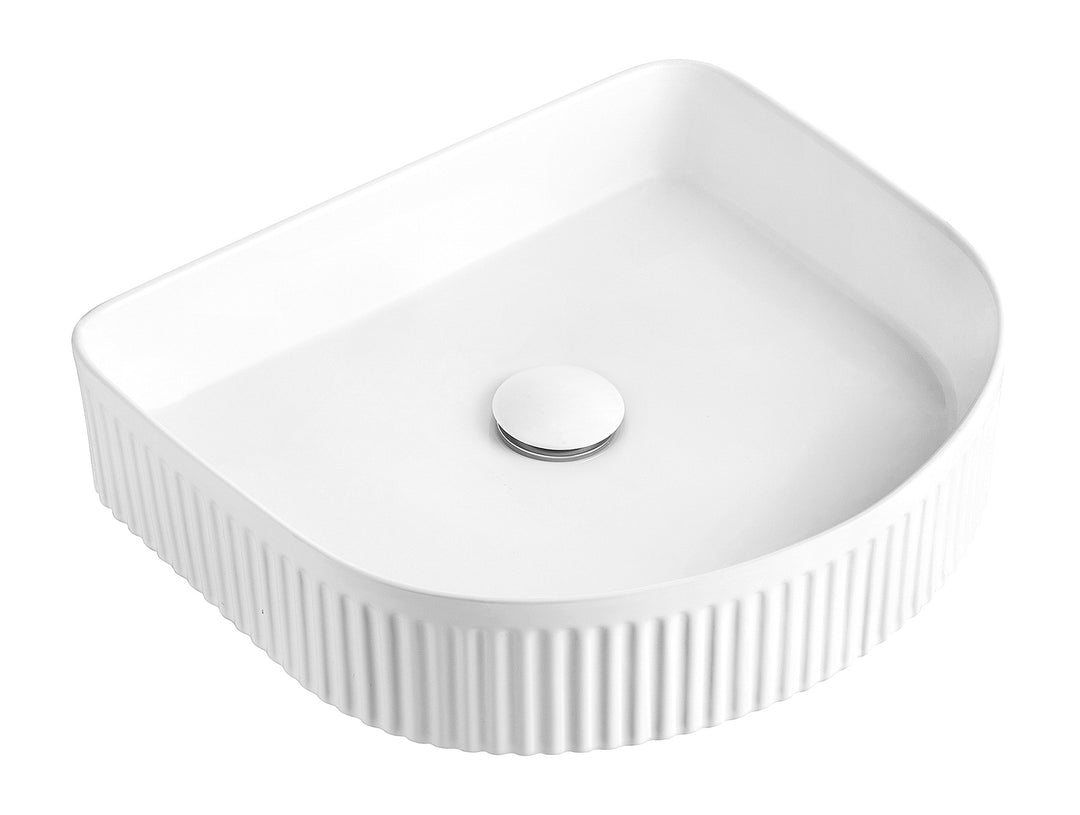 Archie Ceramic 415x365x100 Matt White Basin OT4136CMW