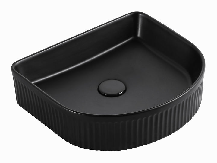 Archie Ceramic 415x365x100 Matt Black Basin OT4136CMB